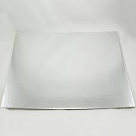 Gümüş Pasta Altlığı 38x45 cm 5'li - Kalın