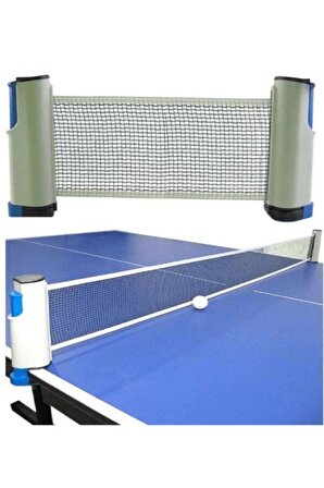 Mekanizmalı Taşınabilir Kaymaz Ping Pong Masa Tenisi Filesi 15*175 cm