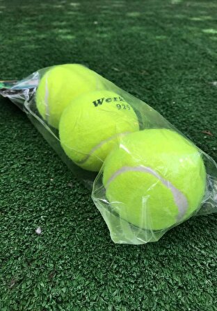 3 Adet Antrenman Tenis Topu Sarı
