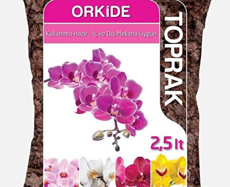 Çam Kabuklu Organik Orkide Toprağı 2,5 Lt