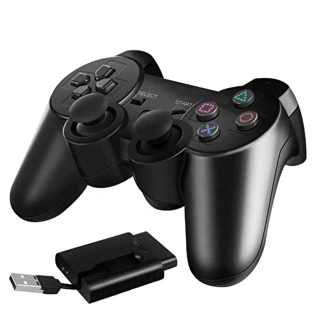 Concord 6IN1 Pc Gamepad Kablosuz Titreşimli Oyun Kolu PS2/PS3/PC/Smart Phone/Tv Box Uyumlu