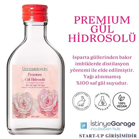 Premium Gül Hidrosolü %100 Saf Yağı Alınmamış - Isparta Gülü