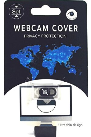 Kriko Webcam Cover Notebook Ve Telefon Kamera Kapatıcı Koruyucu 5 Adet