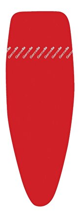 Xxl Luxury Ütü Masası Kılıfı Örtüsü Bezi Kırmızı (57X162CM)