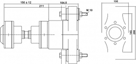 AQUADRIVE CVB 10.10 B10 CV10 adaptör kit