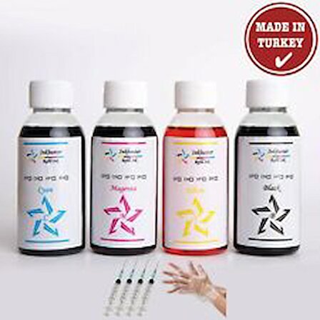 inkhunter Epson Stylus Sx100,sx105,sx110,sx115,sx125,sx200, Sx215,sx218,sx235 Uyumlu 4x100 Ml Mürekkep Seti