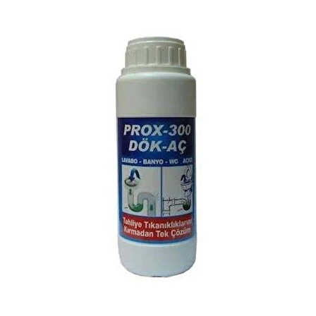 Prox-300 Dök - Aç / Lavabo - Banyo Gider Açıcı 1.000 gr.