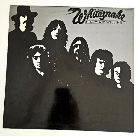 Whitesnake - Ready An' Willing (1980 Almanya, Orijinal İç Zarf)