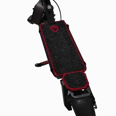 Elektrikli scooter Koruyucu Paspas SmartMi gorilla power G3 uyumlu Zemin + ayak dayama kırmızı kurt