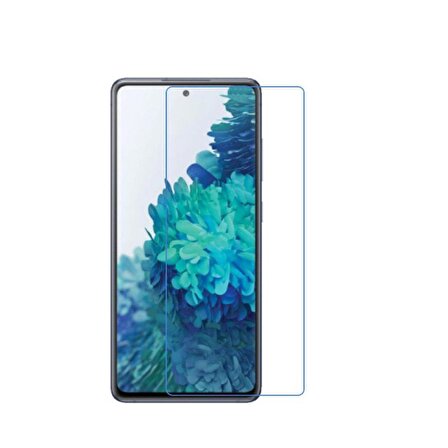 Smcase Samsung Galaxy S21 FE Kılıf Silikon  Nano Ekran Koruyucu
