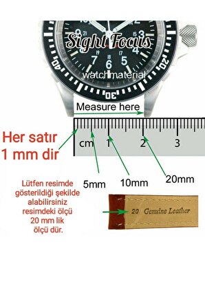 Watch Kahverengi Deri Saat Kordonu 22mm923576