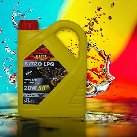 NİTRO LPG 20W-50 3 Litre