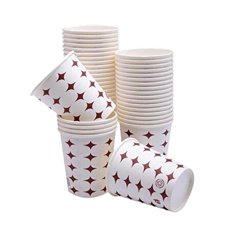 Dağyüce Kağıt Karton Bardak Tek Kullanımlık Çay Kahve Bardağı - 12 Oz - 2000 Adet / Koli