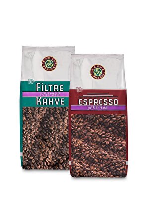 Kahve Dünyası Organik Kağıt Filtre Filtre Kahve 1000 gr + Espresso