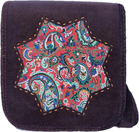 Nitem çanta. El ve Omuz çantası. Armalı ÖZEL SERİ Anadolu motif ve figürlü tasarım. Kod 134-2