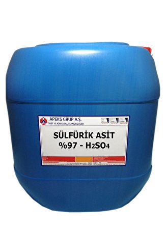 SÜLFÜRİK ASİT-%97 - 30 Kg