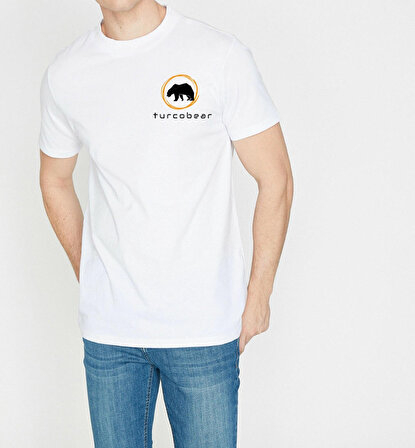 Turco  Bear Beyaz T-Shirt