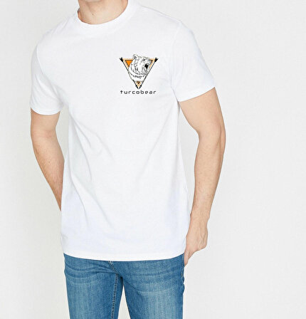 Turco Bear Beyaz Speed T-Shirt