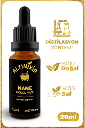 Nane Uçucu Yağı (tıbbi) 20ml