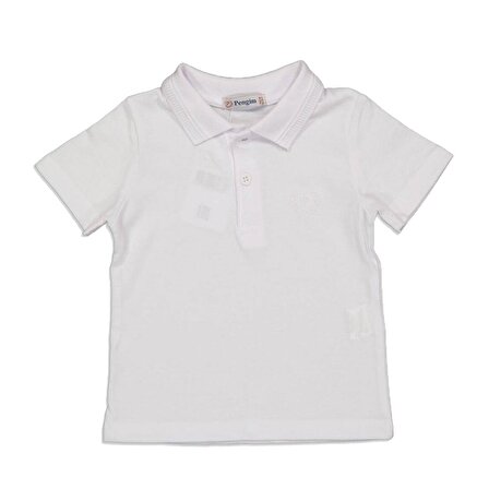 Erkek Çocuk Polo Yaka Basıc Tişört