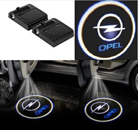 Opel Araçlarına Kapı Altı Led Logo Mesafe Sensörlü Yeni Nesil