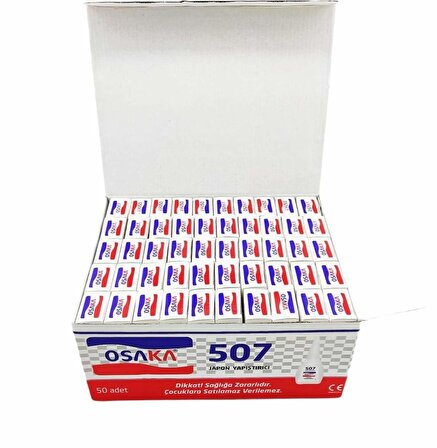 Osaka 507 Japon Süper Yapıştırıcı (50 Adetlik Kutu)
