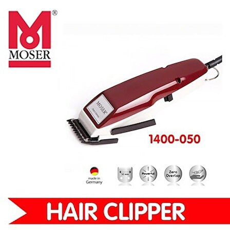 Moser 1400-0050 Bordo Profesyonel Saç Kesme Makinesi