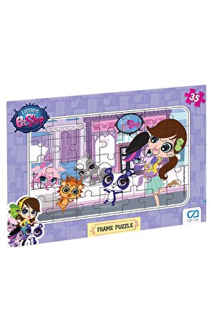 Ca Games 5018-5019 Littlest Pet Shop Frame Puzzle 35