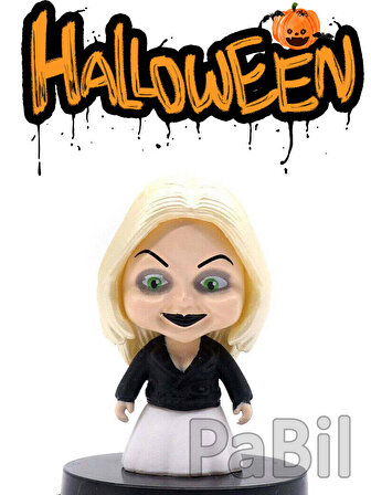 Halloween Horror Serisi Aksiyon Figür Hediyelik Oyuncak 5 Cm - Bride of Chucky