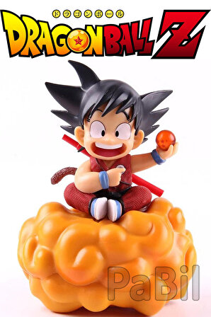 Dragon Ball Z Son Goku Kinto-Un Aksiyon Figür Hediyelik Biblo 9,5 cm