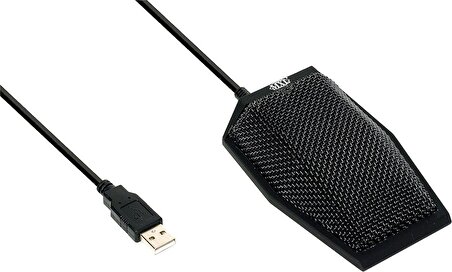 MXL AC-404 USB Sınırlayıcı Kondenser Konferans Mikrofonu - Siyah