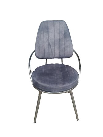 Sandalye 17312 SÜMBÜL Model Metal nikelaj Ortopedik oturum Örgü kumaş El Yapım
