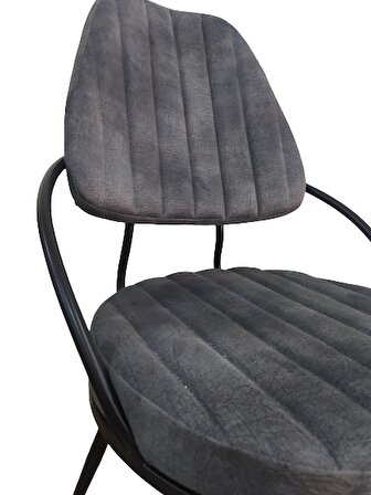 Sandalye 17312 SÜMBÜL Model Metal nikelaj Ortopedik oturum Örgü kumaş El Yapım