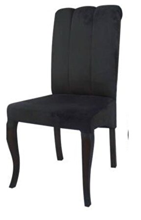 Bengi Sandalye Klasik Model Kayın Torna Lükens Aslan Ayak klasik Babyface Kahverengi kumaş El Yapım