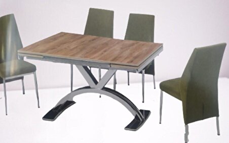 Bengi Masa İNCİ SNT C Model Metal Çelik Nikelaj Ayak Masa Metal  DAMLA Dökme Sünger Sandalye el Yapım