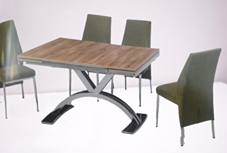 Bengi Masa İNCİ SNT C Model Metal Çelik Nikelaj Ayak Masa Metal  DAMLA Dökme Sünger Sandalye el Yapım