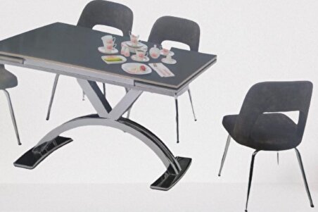 Bengi Masa İNCİ SNT C Model Metal Çelik Nikelaj Ayak Masa Metal  GİZ Dökme Sünger Sandalye el Yapım