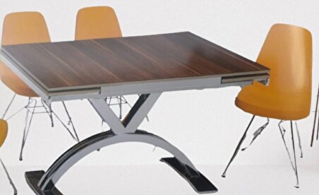 Bengi Masa İNCİ SNT C Model Metal  Çelik Nikelaj Ayak Masa Metal YONCA Dökme Sünger Sandalye  el Yapım