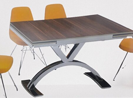 Bengi Masa İNCİ SNT C Model Metal  Çelik Nikelaj Ayak Masa Metal YONCA Dökme Sünger Sandalye  el Yapım