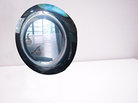 Ayna 18501 Bombe Cam Komple Model Kenar Bombe Füme Kutuda sevk El yapım