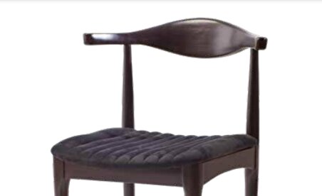 Sandalye 19837 Zus101 MODEL Kayın Torna Retro Ayak Parlak Ceviz Boya El Yapım