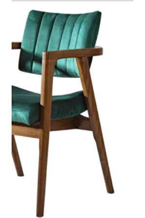Bengi Sandalye Zus140 Dilimli Sırtlık MODEL Ahşap Kayın İskelet Döşeme El Yapım
