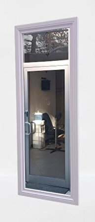Boy Ayna MDF Çerçeve 1Sınıf Ayna Parlak Beyaz Boya El yapımı  Kutuda sevk