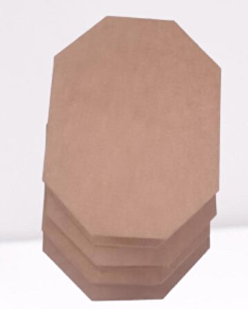 Hobi Dekoratif Model Makyaj Kutu Set Dörtlü HAM Ahşap MDF El Yapımı 