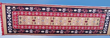 Kilim Antik 80-300 Otantik  Motifler Model Naturel  Boya Çift Taraflı Kullanım El yapımı