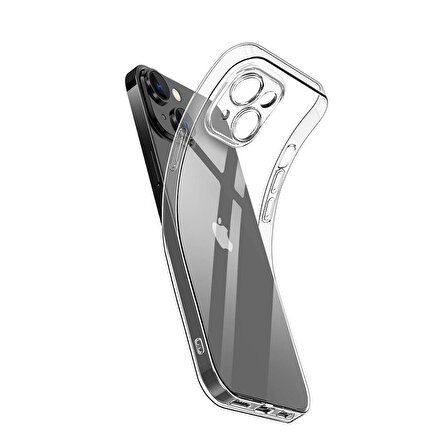 Smcase iPhone 14 Plus Kılıf Kamera Korumalı Tpu Silikon