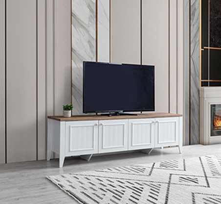 Yalı Modern Dolaplı Tv Sehpası 180*45*55