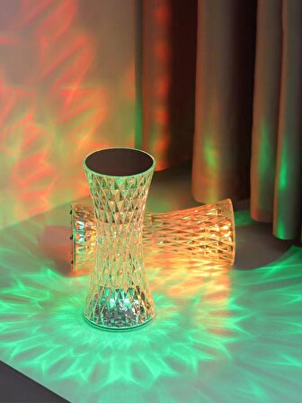 Dekoratif Led Işıklı Vazo Görünümlü Gece Lambası