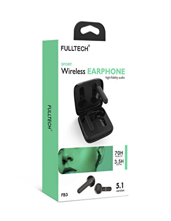 Fulltech Fb3 Wıreless Earbuds Bluetooth Kulaklık