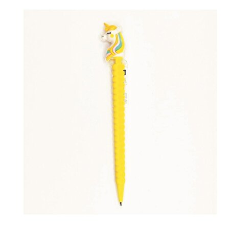 Unicorn Sarı Figürlü Uçlu Kalem 0.7 Versatil Kalem - 1 Adet